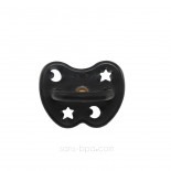Sucette physiologique 3-36 mois caoutchouc  - SPACE BLACK