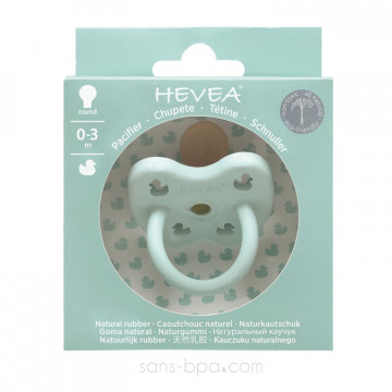 Sucette physiologique 0-3 mois caoutchouc - MELLOW MINT 2
