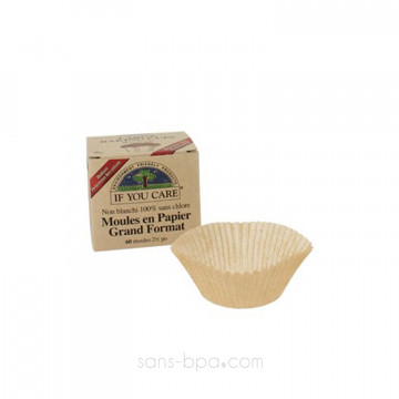 60 Moules à cake non blanchis - If you Care