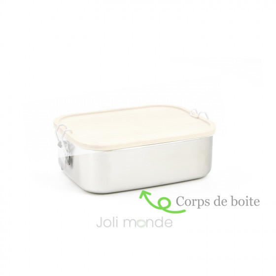 Couvercle de rechange pour boite La Bento bambou ou inox . 1000ml- Joli Monde