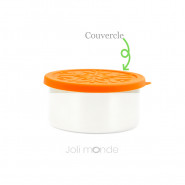 Couvercle de rechange pour boites inox & silicone Quadrio - Joli Monde