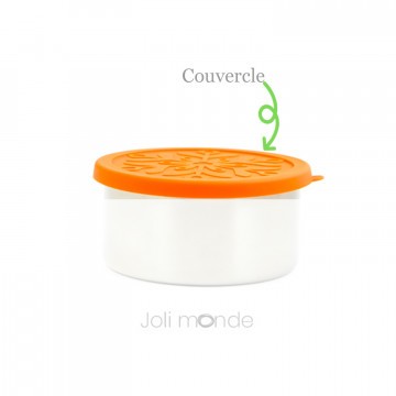 Couvercle de rechange pour boites inox & silicone Quadrio - Joli Monde 2