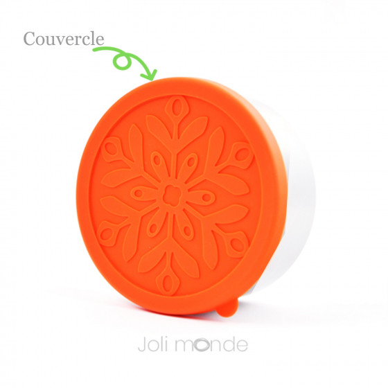 Couvercle de rechange pour boites inox & silicone Quadrio - Joli Monde