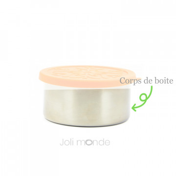 Corps de boite de rechange pour boites inox & silicone Quadrio - Joli Monde 2