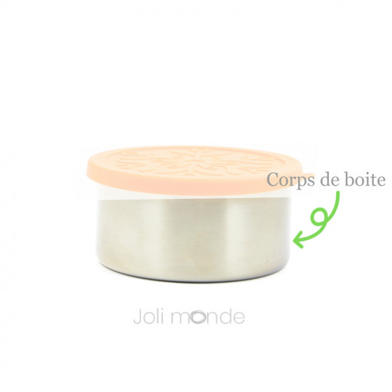 Corps de boite de rechange pour boites inox & silicone Quadrio - Joli Monde