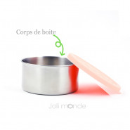 Corps de boite de rechange pour boites inox & silicone Quadrio - Joli Monde