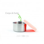 Corps de boite de rechange pour boites inox & silicone Quadrio - Joli Monde