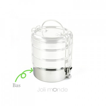 Corps de boite de rechange pour Tiffin rond 4 étages - Joli Monde