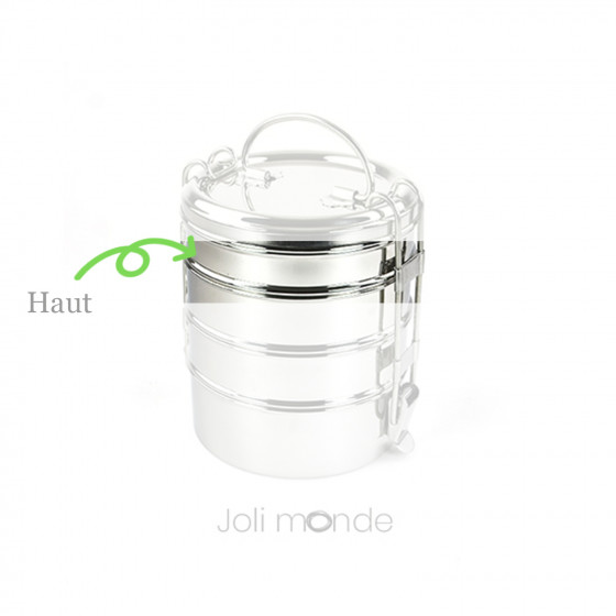 Corps de boite de rechange pour Tiffin rond 4 étages - Joli Monde