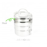 Corps de boite de rechange pour Tiffin rond 4 étages - Joli Monde