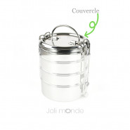 Couvercle de rechange pour Tiffin rond 4 étages - Joli Monde