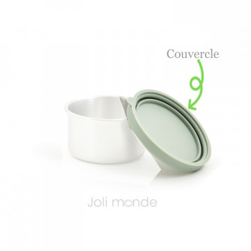 Couvercle de rechange pour boite Quadrio Mini - Little green - Joli Monde 2