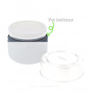 Pot intérieur de rechange pour les boites repas Pot & Case - Medium & Large - Océan - Black & Blum