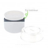 Pot intérieur de rechange pour les boites repas Pot & Case - Medium & Large - Océan - Black & Blum
