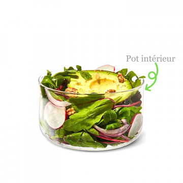 Pot intérieur de rechange pour boite repas Bowl & Case - Large 750ml - Black & Blum 2