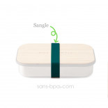 Sangle de rechange pour les boites sandwich Box - Bois & inox - 900ml & 1250 ml - Océan - Black & Blum