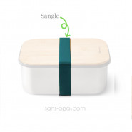 Sangle de rechange pour les boites sandwich Box - Bois & inox - 900ml & 1250 ml - Océan - Black & Blum