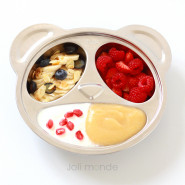 POCA le panda - Plateau repas 3 compartiments Kids