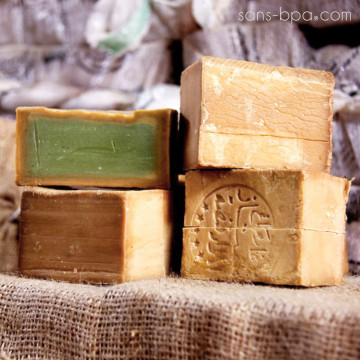 Savon d'Alep véritable pur Olive 200 g 2