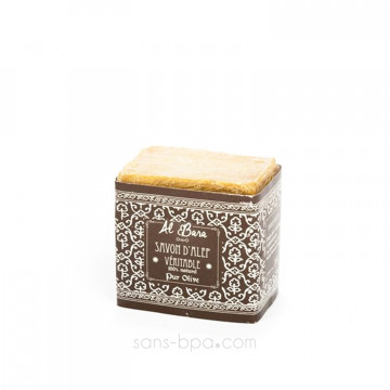 Savon d'Alep véritable pur Olive 200 g