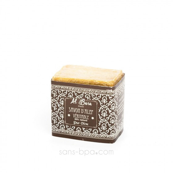 Savon d'Alep véritable pur Olive 200 g