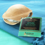 SAVON AYURVÉDIQUE VETIVER - Tonifiant - 100g