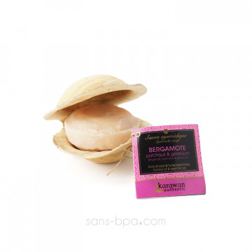 SAVON AYURVÉDIQUE BERGAMOTE - Régénérant - 100g