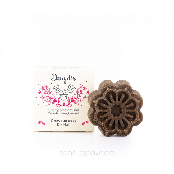 Shampoing solide naturel - Cheveux secs