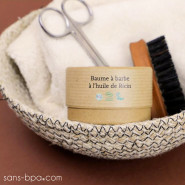Baume à Barbe Naturel à l'huile de Ricin - 40g