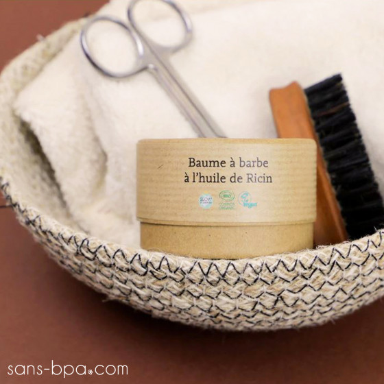 Baume à Barbe Naturel à l'huile de Ricin - 40g