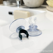 Ventouse porte brosse à dents - CLIP