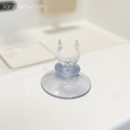 Ventouse porte brosse à dents - CLIP