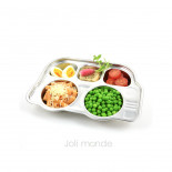 P'tit Bus - Plateau repas 5 compartiments Kids