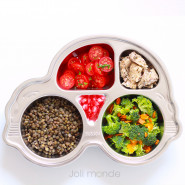 VROUM la voiture - Plateau repas 5 compartiments Kids