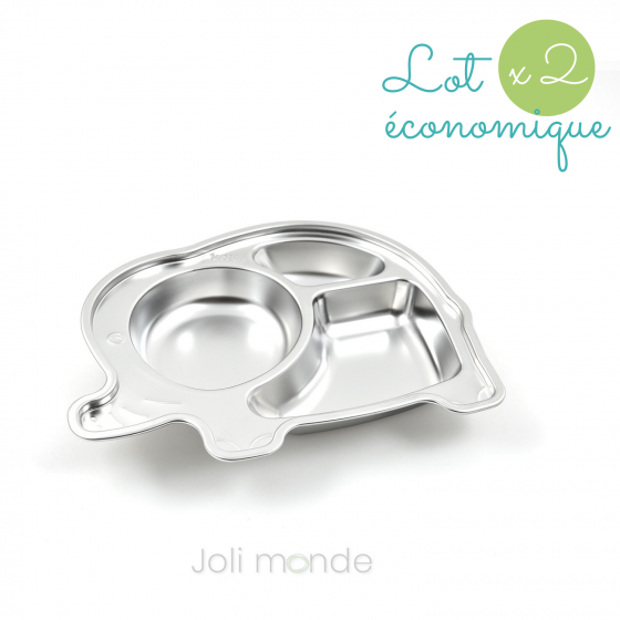 EL l'éléphant - Plateau repas 3 compartiments Kids