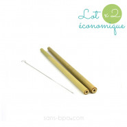 Lot 2 pailles bambou sans-bpa.com