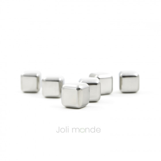 1 glaçon cube inox