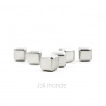 1 glaçon cube inox