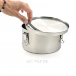 Boite cylindre La Retro Mini . Diam 8cm