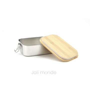 Assortiment 2 boites La Bento bambou + inox . 1000ml 2