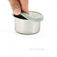 Lot 4 boites inox & silicone Quadrio - MINI