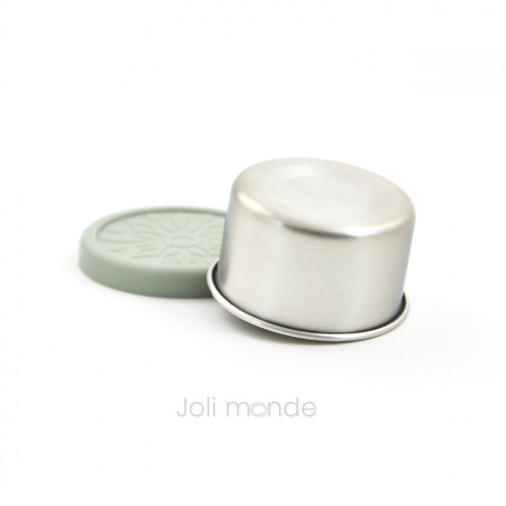 Lot 4 boites inox & silicone Quadrio - MINI