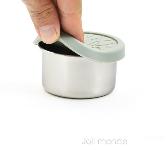 Lot 4 boites inox & silicone Quadrio - MINI