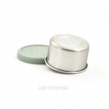 Lot 4 boites inox & silicone Quadrio - MINI