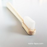 Brosse à dents bambou - CONICOLOR - Bleu
