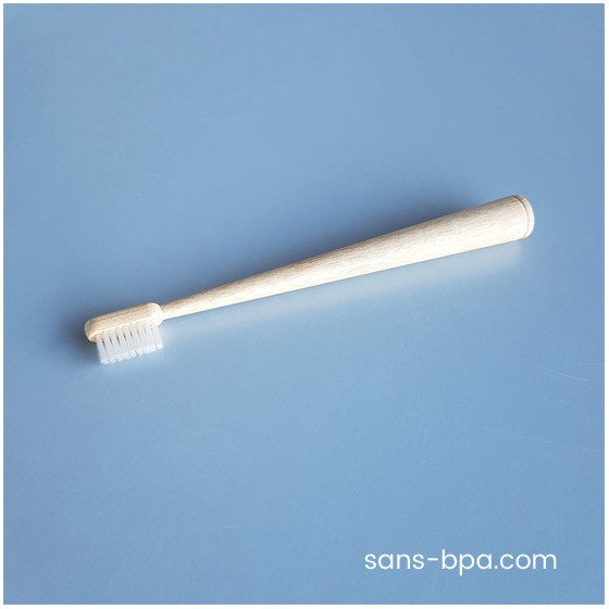Brosse à dents bambou - CONICOLOR - Clear