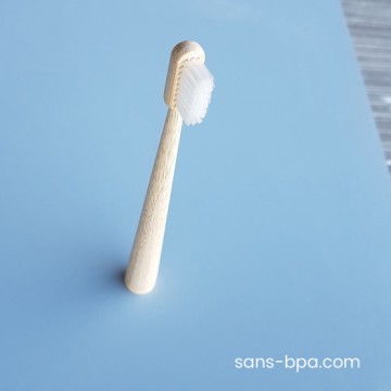 Lot 4 Brosses à dents bambou - CONICOLOR - Clear 2