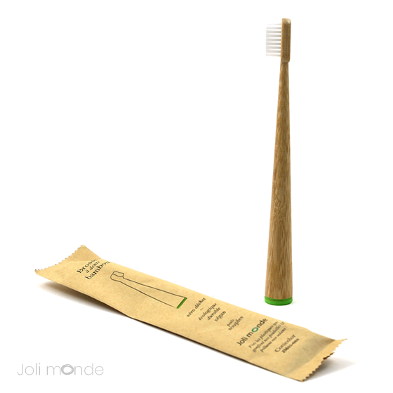 Brosse à dents bambou - CONICOLOR - Green