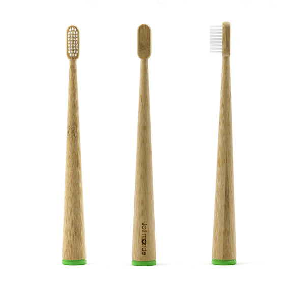 Brosse à dents bambou - CONICOLOR - Green
