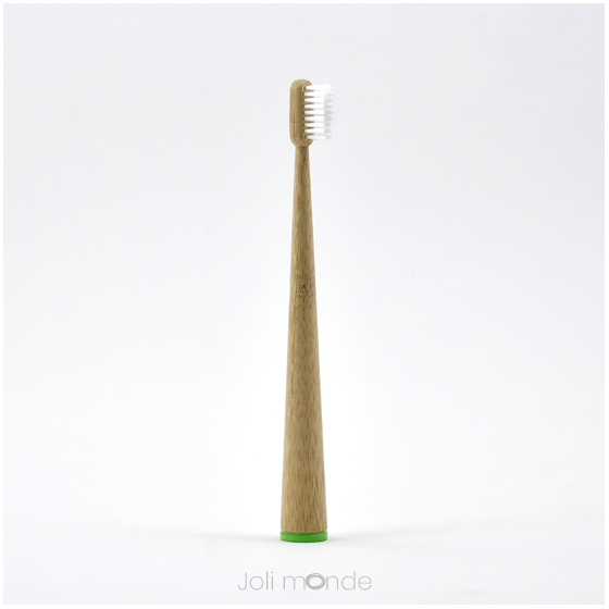 Brosse à dents bambou - CONICOLOR - Green